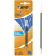 Navulling bic balpen 4-colours blauw