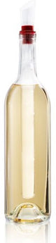 Innovine ™ wine cooling staaf in raspberry - met schenktuit en stop