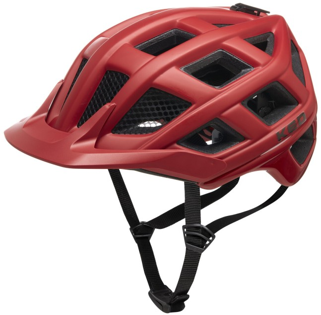 Afbeelding laden in galerijviewer, Ked Fietshelm Crom XL (60-64cm) crimson Rood matt
