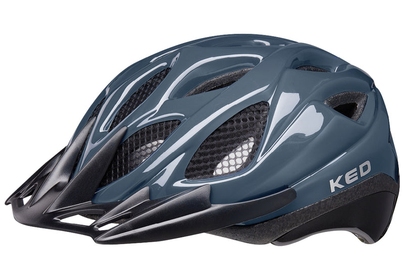 Afbeelding laden in galerijviewer, Fietshelm KED Tronus M (52-56cm) - deep Blauw
