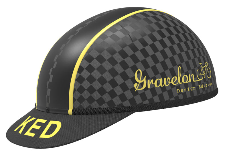 Afbeelding laden in galerijviewer, Fietshelm KED Gravelon L (58-61cm) - checkeRood flag
