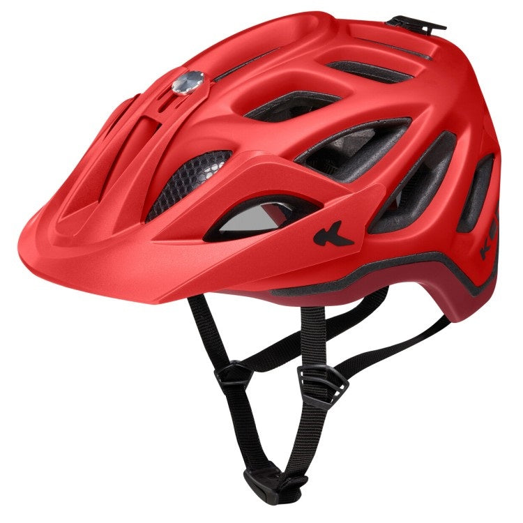 Afbeelding laden in galerijviewer, Fietshelm Trailon L (56-62cm) - Rood merlott matt
