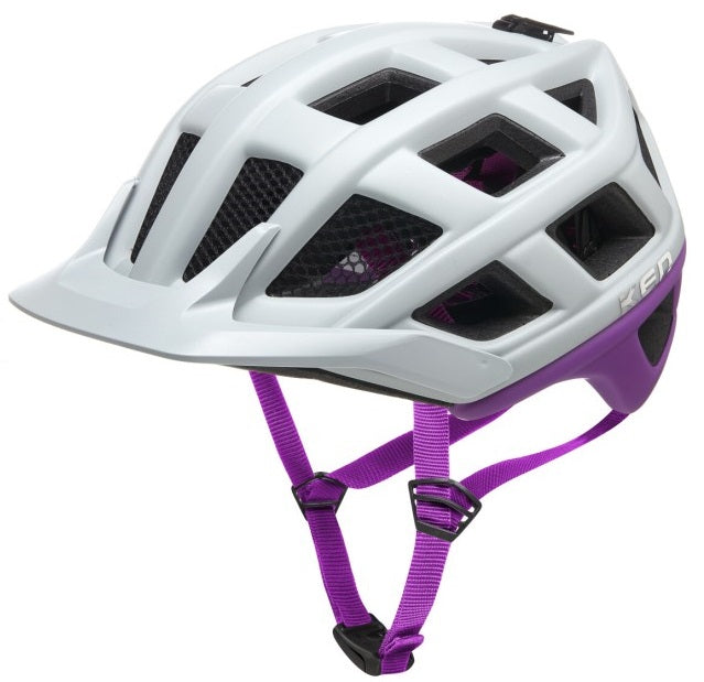 Afbeelding laden in galerijviewer, Ked Fietshelm Crom XL (60-64cm) Grijs lilac matt
