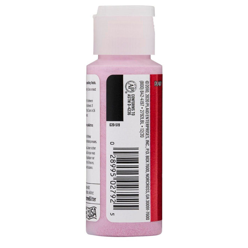 Afbeelding laden in galerijviewer, Folkart • extreme glitter acrylic paint red 59ml

