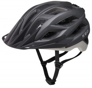 Afbeelding laden in galerijviewer, Ked Fietshelm Companion L (55-61cm) process Zwart ash matt
