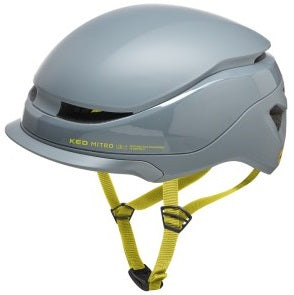 Afbeelding laden in galerijviewer, Fietshelm Mitro UE-1 L (56-61cm) - Grijs Groen matt
