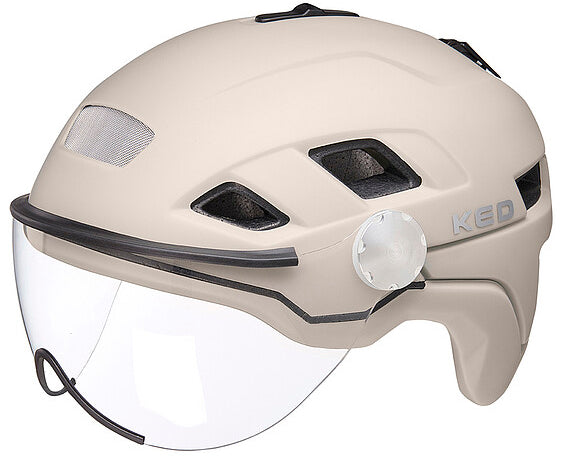 Afbeelding laden in galerijviewer, Ked Fietshelm B-Vis X-Lite L (56-61cm) ash matt
