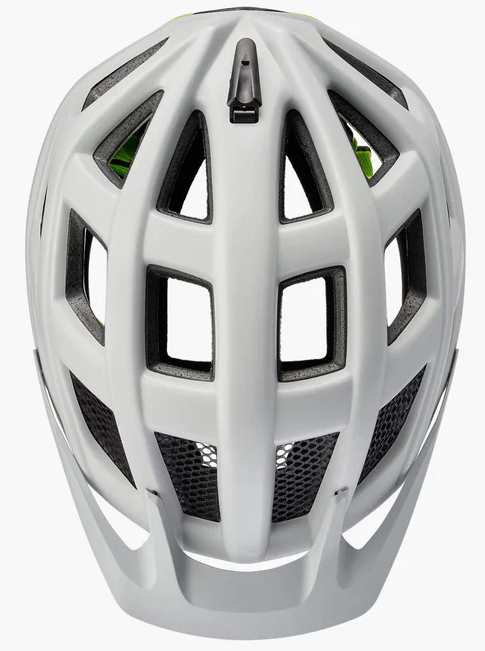 Afbeelding laden in galerijviewer, Ked Fietshelm Crom XL (60-64cm) Grijs soft Groen matt
