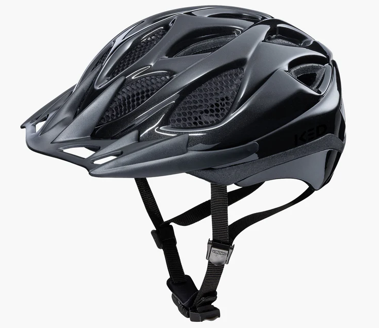 Afbeelding laden in galerijviewer, Ked Fietshelm Tronus L 57-63 cm black
