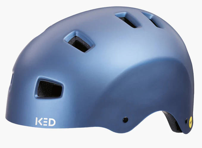 Afbeelding laden in galerijviewer, Fietshelm KED Citro L (57-62 cm) - Blauw metallic matt
