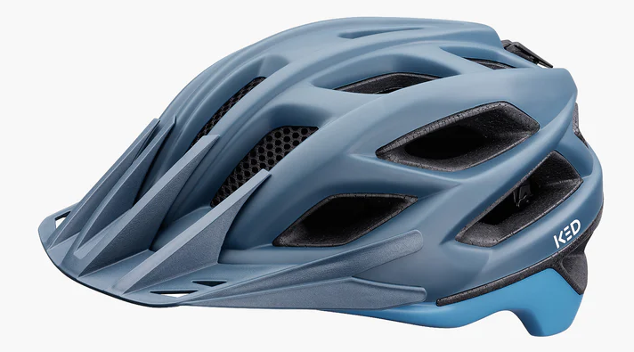 Afbeelding laden in galerijviewer, Ked Fietshelm Companion L (55-61cm) green teal blue matt

