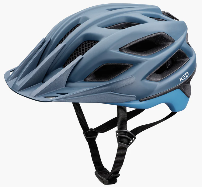 Afbeelding laden in galerijviewer, Ked Fietshelm Companion L (55-61cm) green teal blue matt
