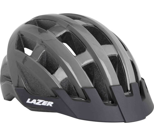 Lazer fietshelm compact unisize (54-61 cm) - titanium