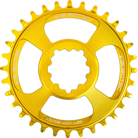 Afbeelding laden in galerijviewer, Burgtec 3 mm offset thick thin chainring for sram 3-bolt
