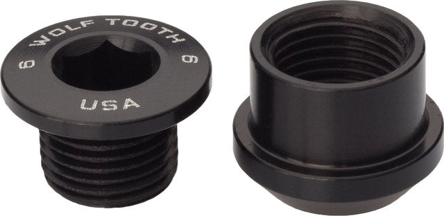 Afbeelding laden in galerijviewer, Wolf tooth components chain ring bolt set, 4-arm 6 mm
