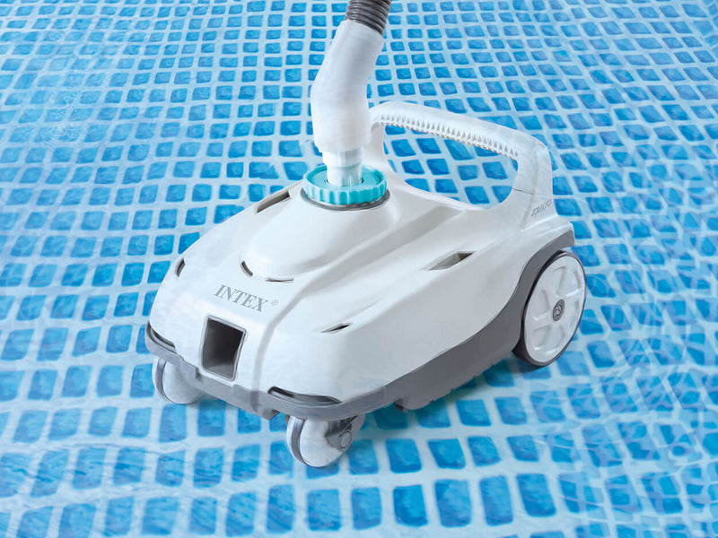 Afbeelding laden in galerijviewer, Intex zx100 automatische zwembadrobot
