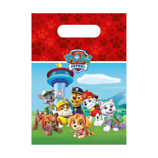 Folat bv paw patrol uitdeelzakjes, 6st.