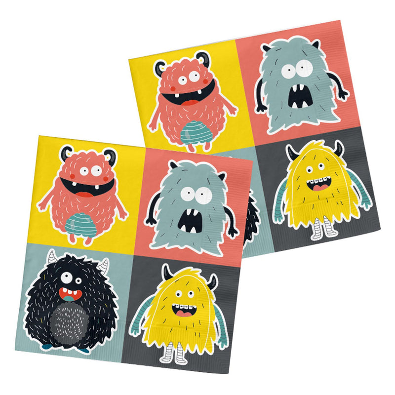 Afbeelding laden in galerijviewer, Folat bv servetten monster bash, 20st.
