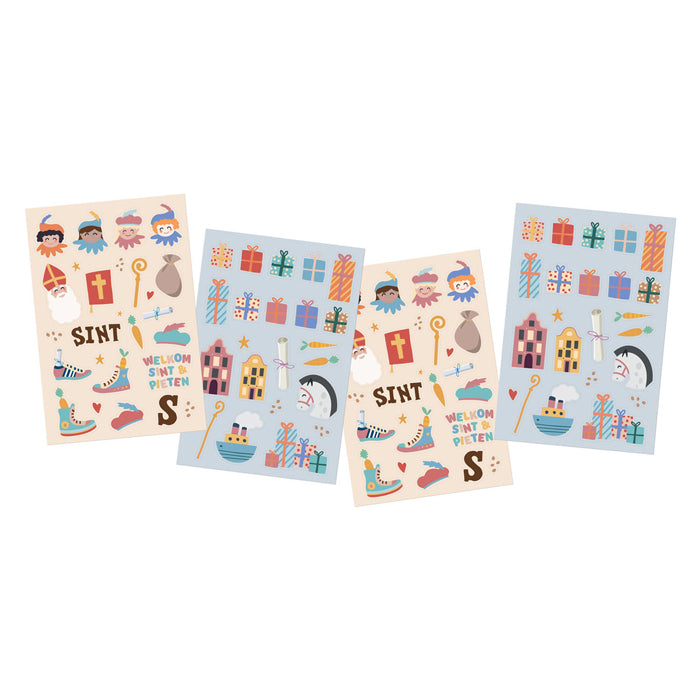 Afbeelding laden in galerijviewer, Folat bv stickers sinterklaasfiguren, 49st.
