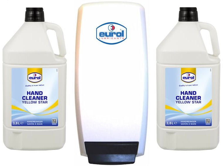 Afbeelding laden in galerijviewer, Eurol Handcleaner Starterpack inclusief dispenser
