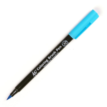 Sakura • koi color brush turkoois