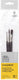 Winsor newton 5790608 galeria acrylpenseel set – 3 synthetische penselen voor acrylschilderen (korte steel - rond 2, rond 6, one-stroke 6 mm)
