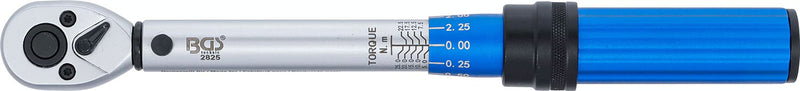 Afbeelding laden in galerijviewer, Bgs technic torque wrench 1 4 5-25 nm
