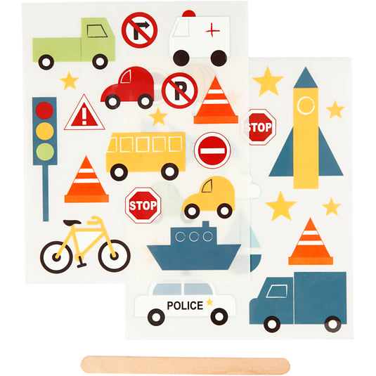 Rub-on stickers