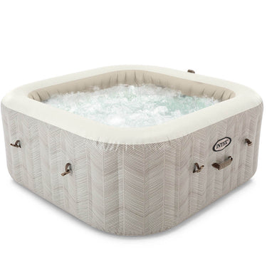 Intex opblaasbare spa | 6-persoons chevron deluxe