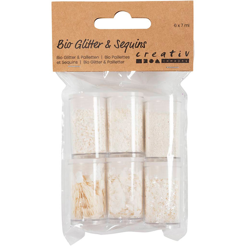 Afbeelding laden in galerijviewer, Https: www.cchobby.nl bio-sparkles-sequins-zilver-wit-6x7-ml-1-doos
