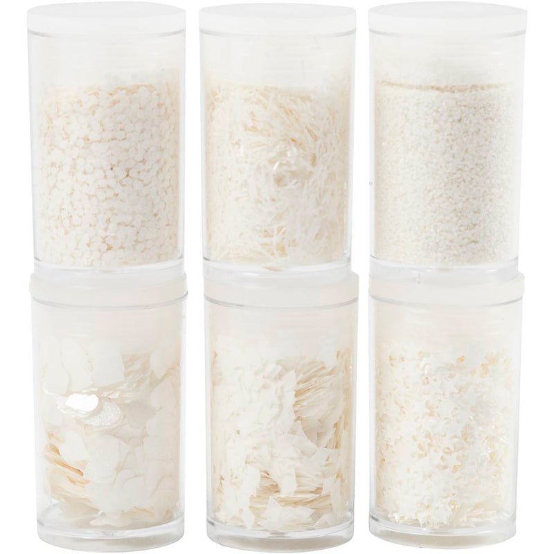 Afbeelding laden in galerijviewer, Https: www.cchobby.nl bio-sparkles-sequins-zilver-wit-6x7-ml-1-doos
