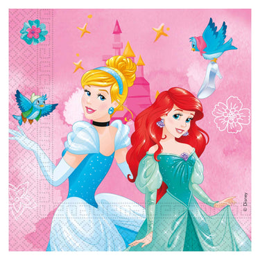 Globos papieren servetten fsc disney princess live your story, 20st.