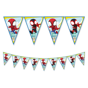 Globos papieren vlaggenlijn fsc spidey, 3mtr.