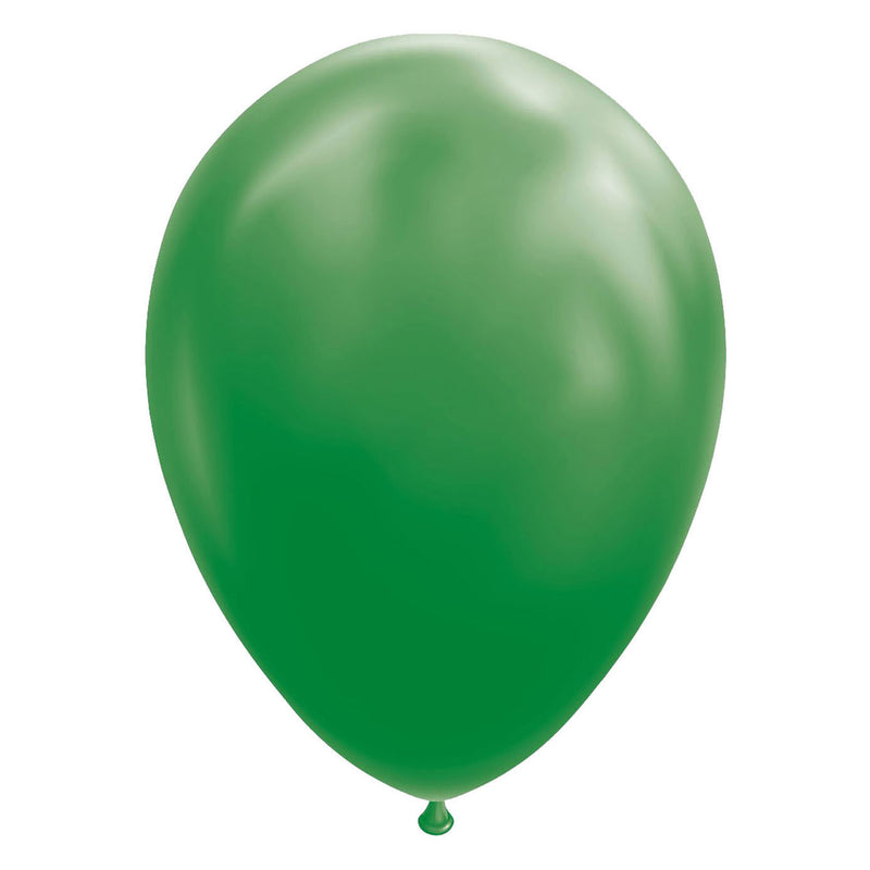 Afbeelding laden in galerijviewer, Globos ballonnen donkergroen 30cm, 10st.

