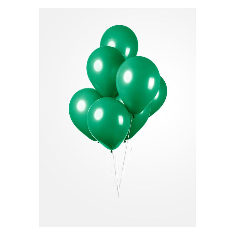 Afbeelding laden in galerijviewer, Globos ballonnen donkergroen 30cm, 10st.
