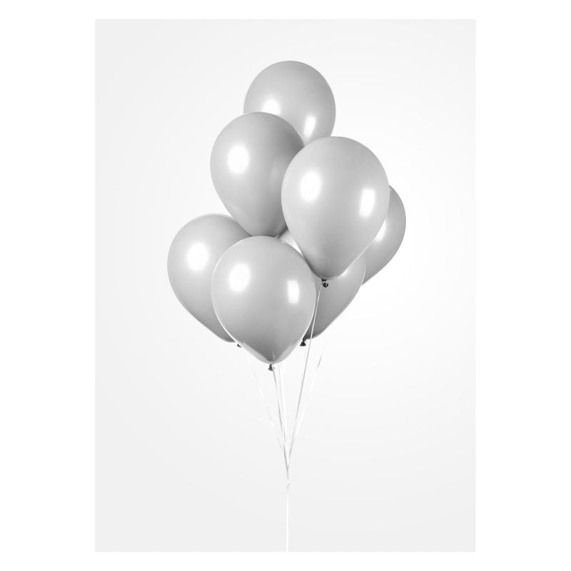 Afbeelding laden in galerijviewer, Globos ballonnen cool grijs, 30cm, 10st.
