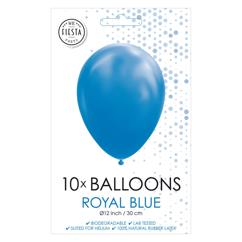 Afbeelding laden in galerijviewer, Globos ballonnen koninklijk blauw, 30cm, 10st.

