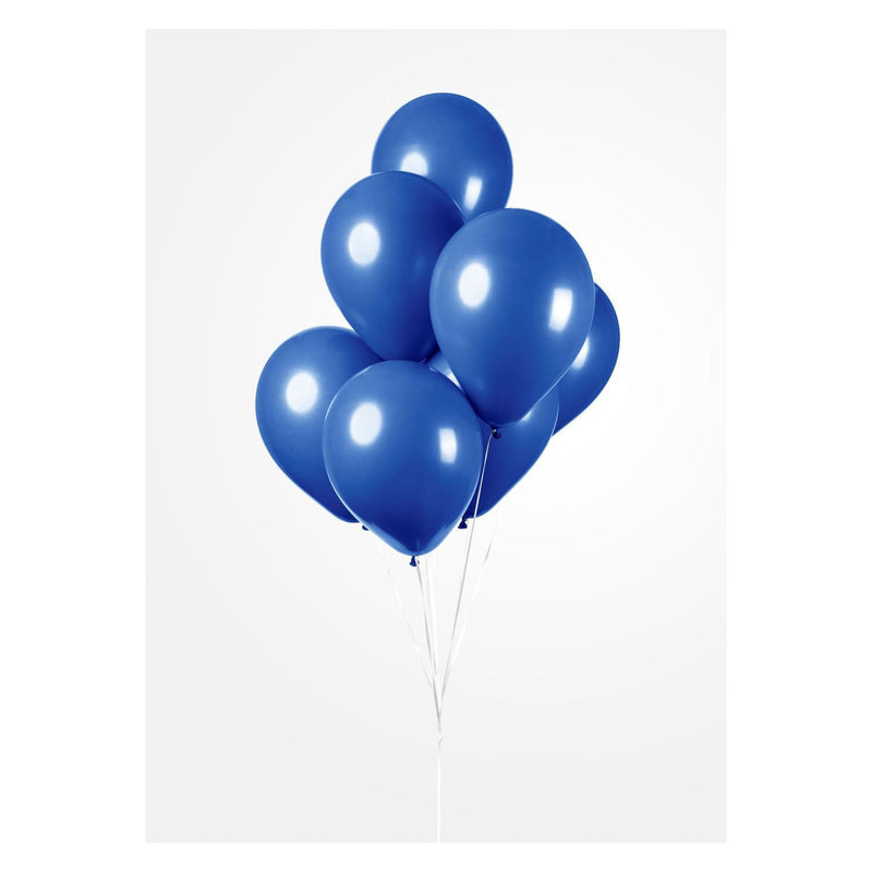 Afbeelding laden in galerijviewer, Globos ballonnen donkerblauw 30cm, 10st.
