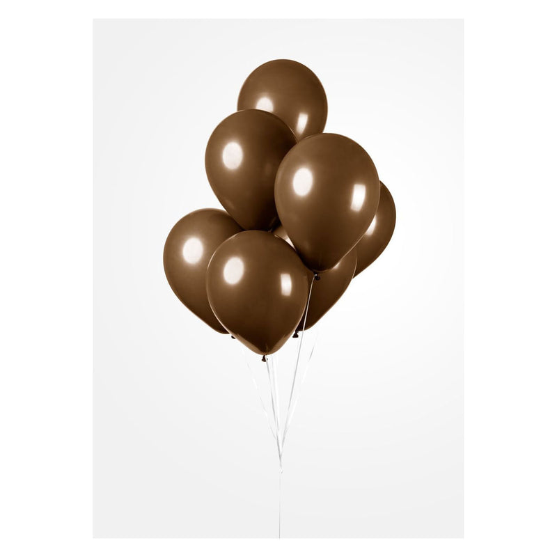 Afbeelding laden in galerijviewer, Globos ballonnen bruin, 30cm, 10st.
