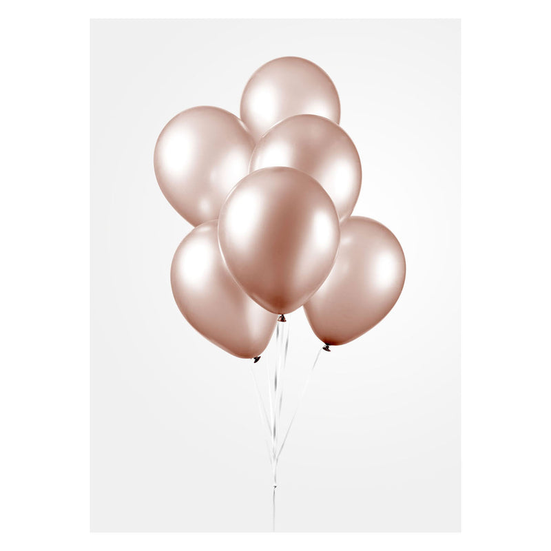 Afbeelding laden in galerijviewer, Globos ballonnen pearl rose goud 30cm, 10st.
