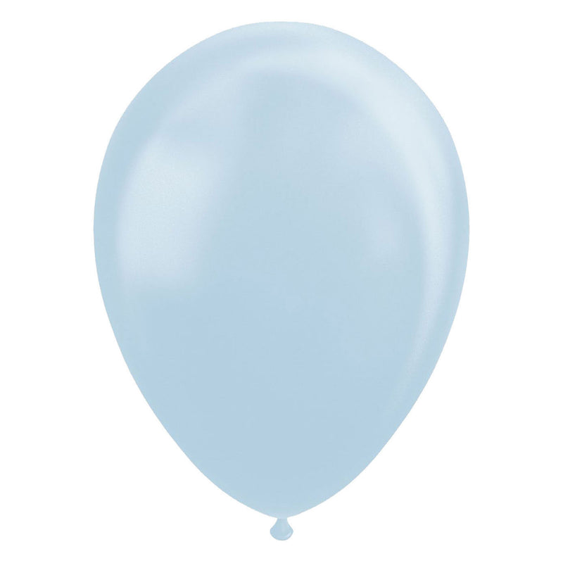 Afbeelding laden in galerijviewer, Globos ballonnen pearl lichtblauw 30cm, 10st.
