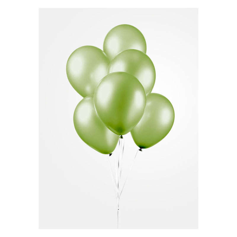 Afbeelding laden in galerijviewer, Globos ballonnen metallic green 30cm, 10st.
