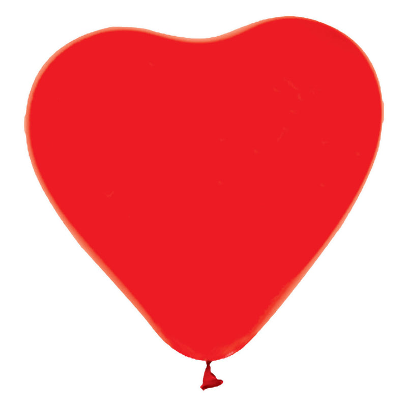 Afbeelding laden in galerijviewer, Globos ballonnen hart ballonnen rood 30cm, 6st.
