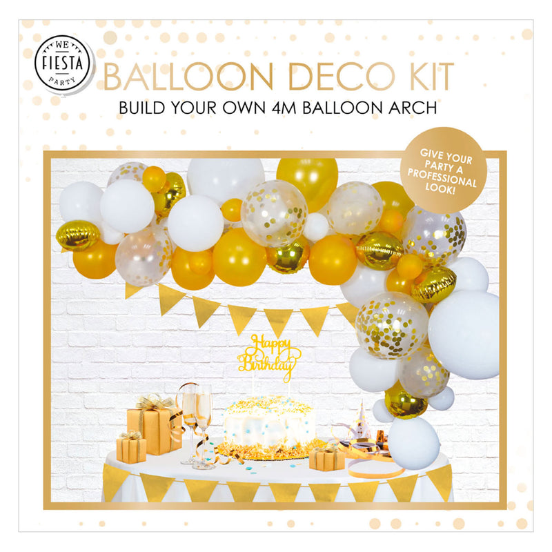Afbeelding laden in galerijviewer, Globos ballonnen boog set goud

