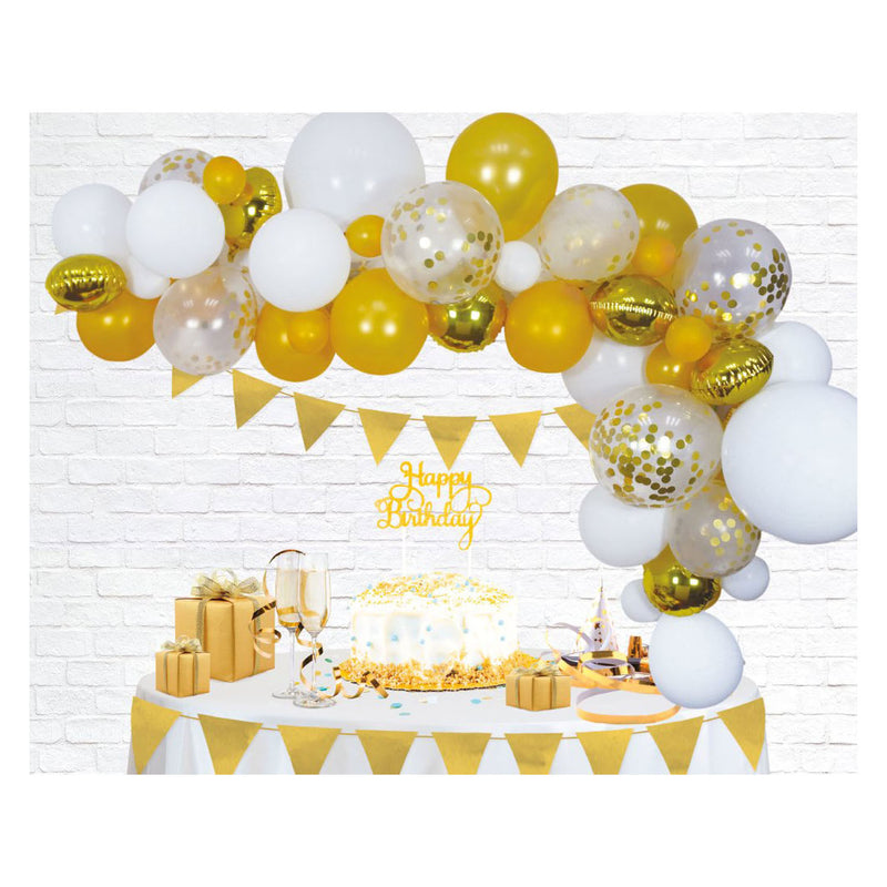 Afbeelding laden in galerijviewer, Globos ballonnen boog set goud
