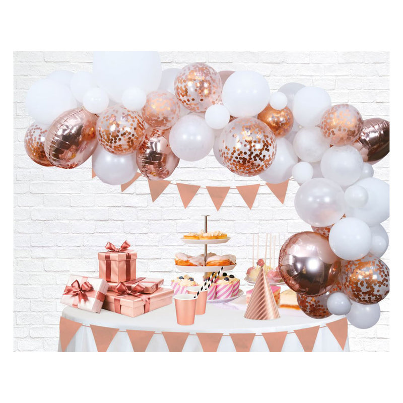 Afbeelding laden in galerijviewer, Globos ballonnen boog set rose goud
