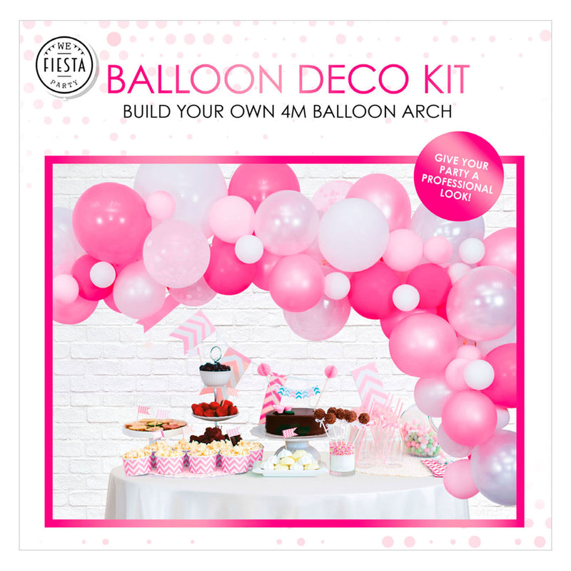 Afbeelding laden in galerijviewer, Globos ballonnen boog set roze
