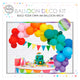 Globos ballonnen boog set regenboog