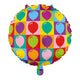 Globos folieballon 18 inch rond pop party