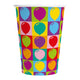 Globos papieren bekers 210ml pop party - 8st.